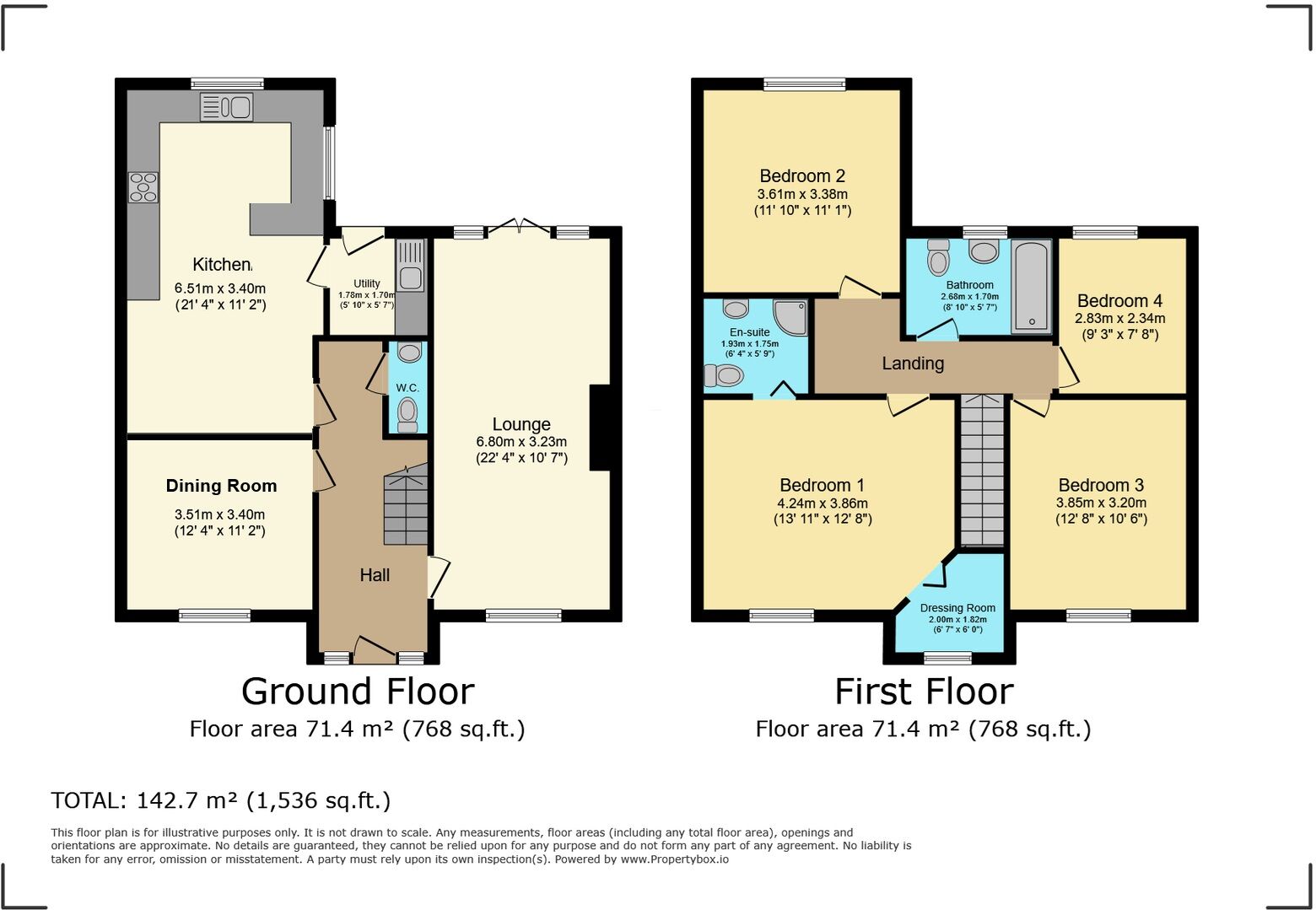 Floorplan of 4 bedroom Detached House for sale, Doncaster Road, Brayton, North Yorkshire, YO8