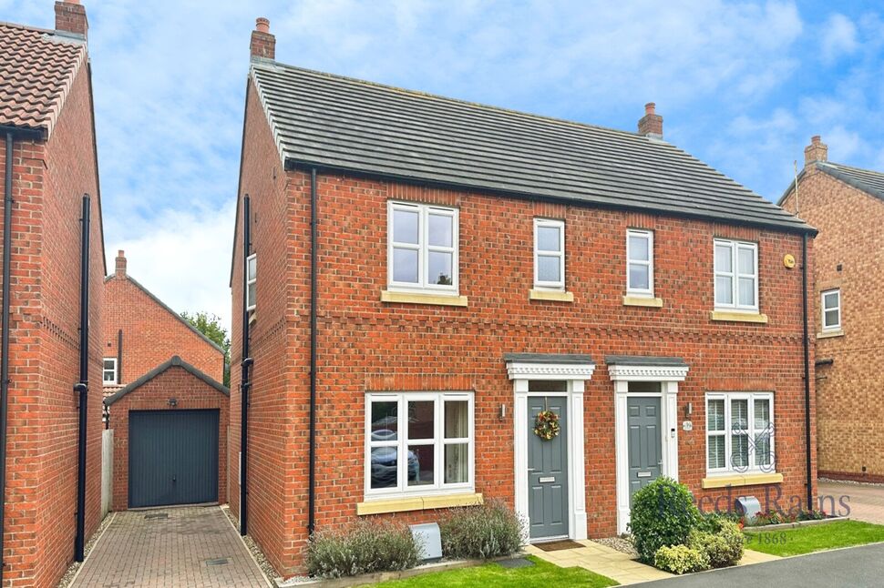 Main image of 3 bedroom Semi Detached House for sale, The Hedgerows, Eggborough, North Yorkshire, DN14