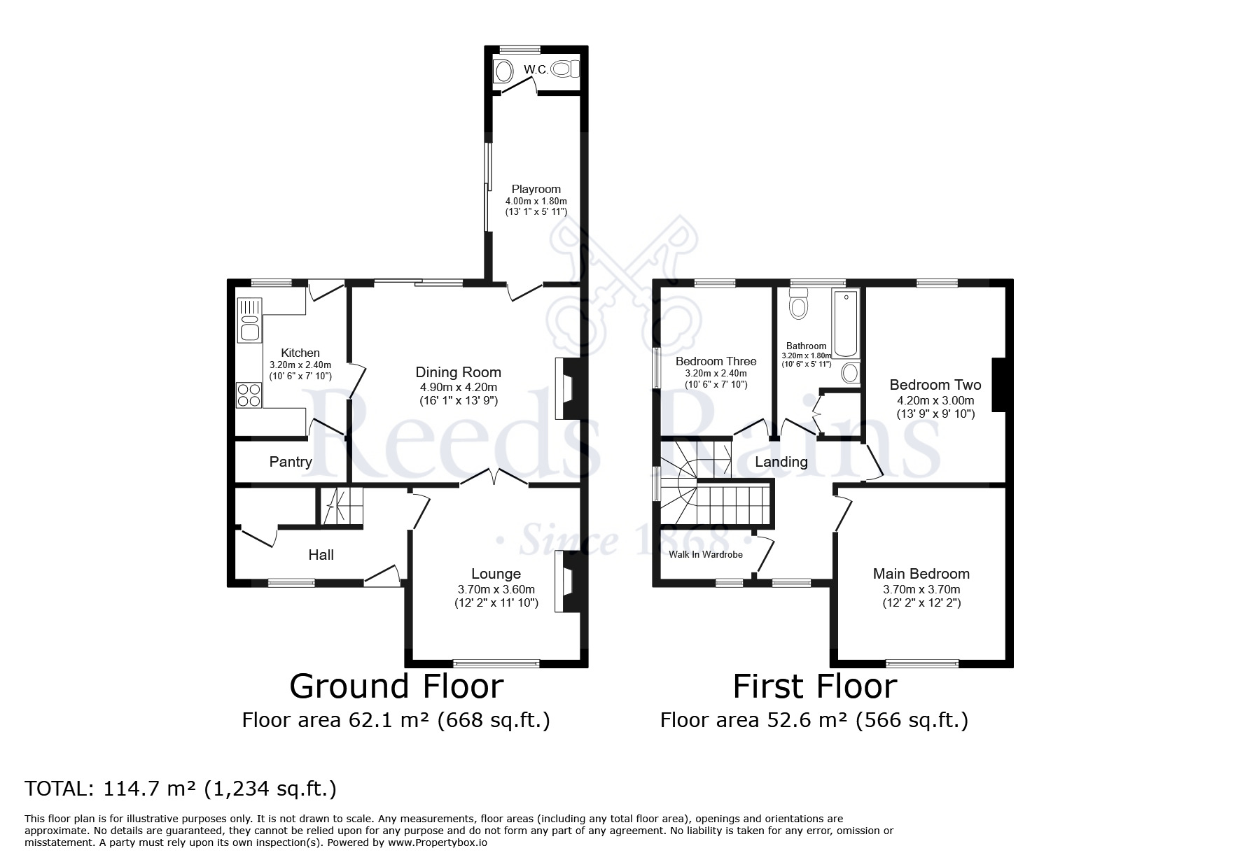 Floorplan of 3 bedroom End Terrace House for sale, Barlby Road, Selby, North Yorkshire, YO8