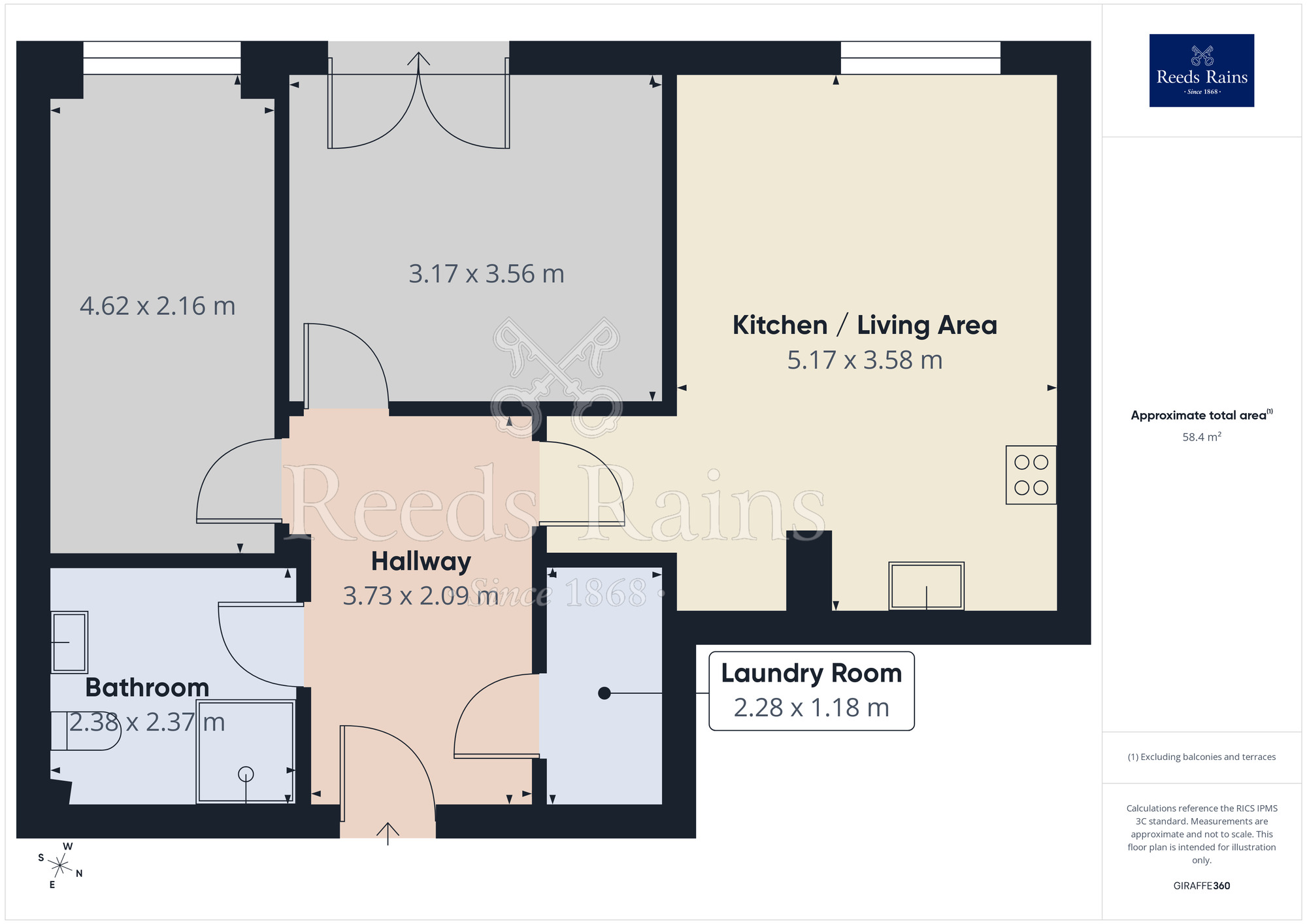 Floorplan of 2 bedroom House to rent, Barrow Street, St. Helens, Merseyside, WA10