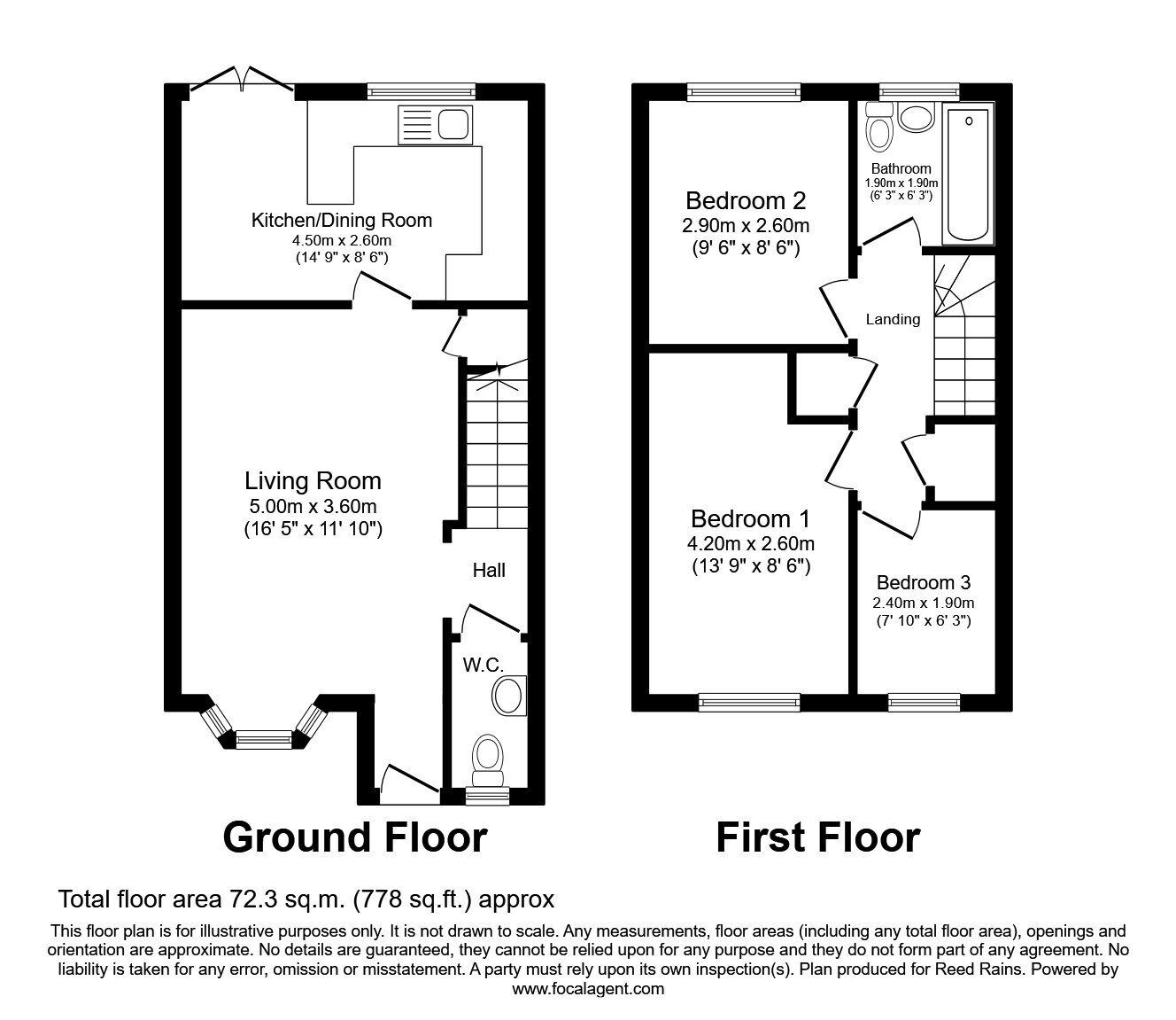 3 bedroom Mid Terrace House for sale, Gardens, St. Helens, WA9