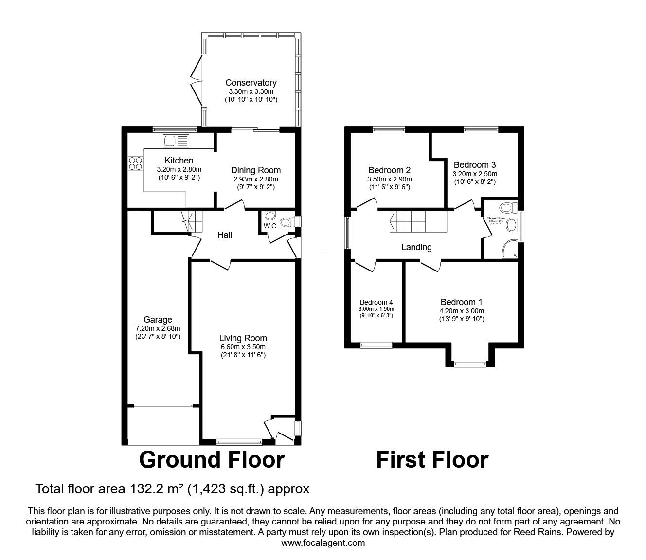Floorplan of 4 bedroom Detached House for sale, Nursery Road, St. Helens, Merseyside, WA9