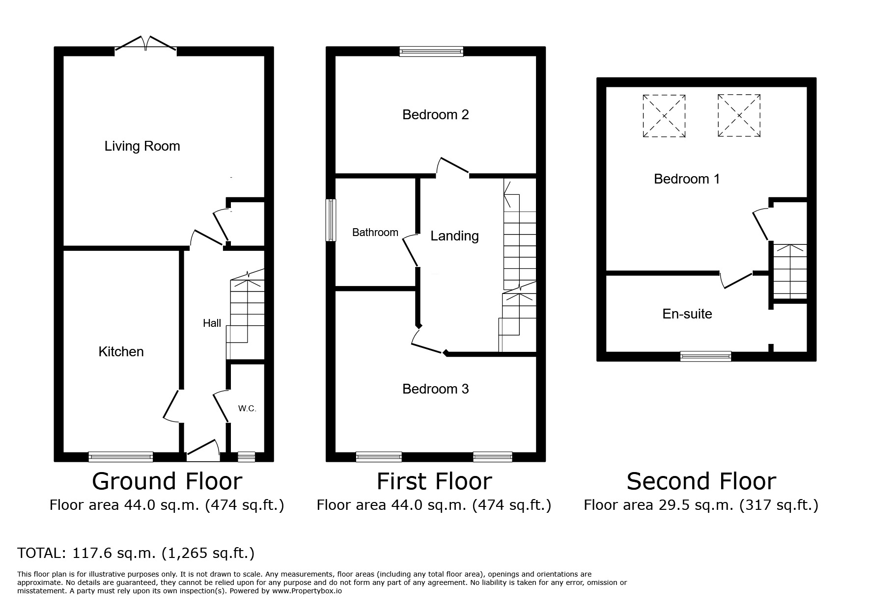Floorplan of 3 bedroom Semi Detached House to rent, Dunriding Lane, St. Helens, Merseyside, WA10
