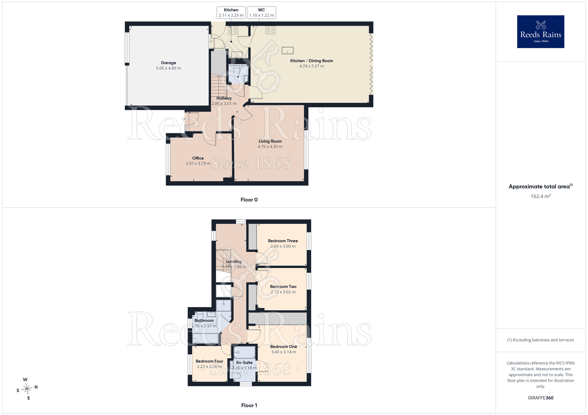 Floorplan of 4 bedroom Detached House for sale, Rolling Mill Lane, St. Helens, Merseyside, WA9
