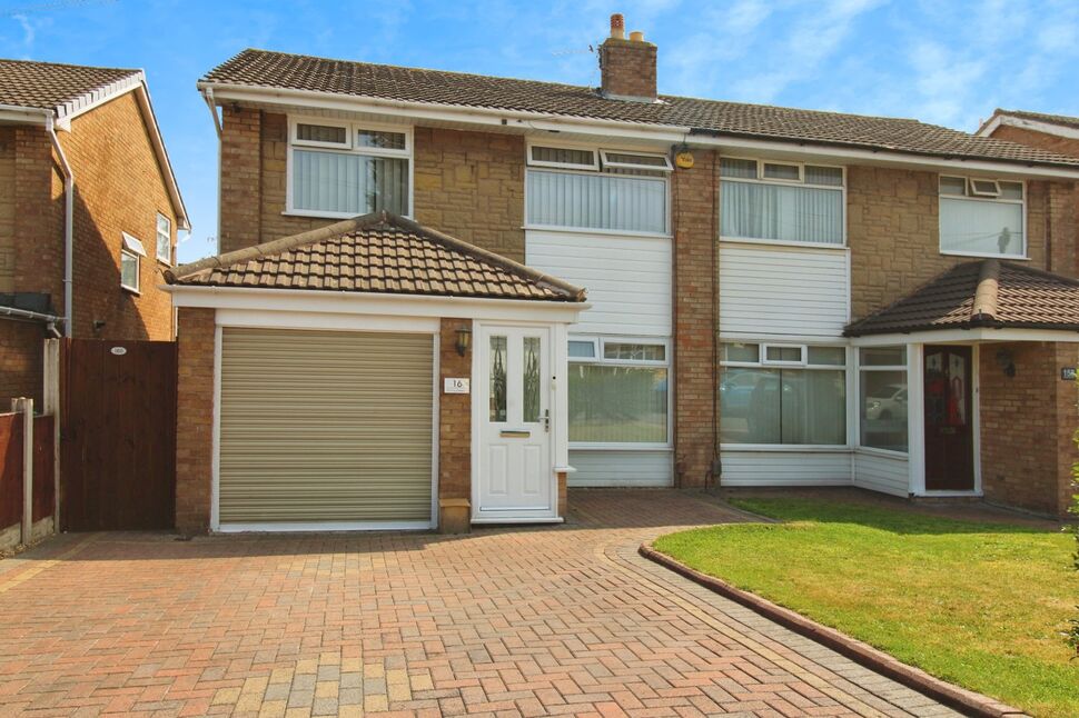 Main image of 3 bedroom Semi Detached House for sale, Stirling Crescent, Merseyside, WA9