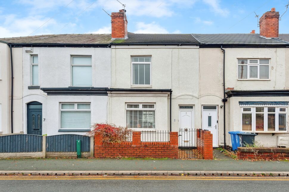 Main image of 2 bedroom Mid Terrace House for sale, Fearnhead Lane, Fearnhead, Cheshire, WA2