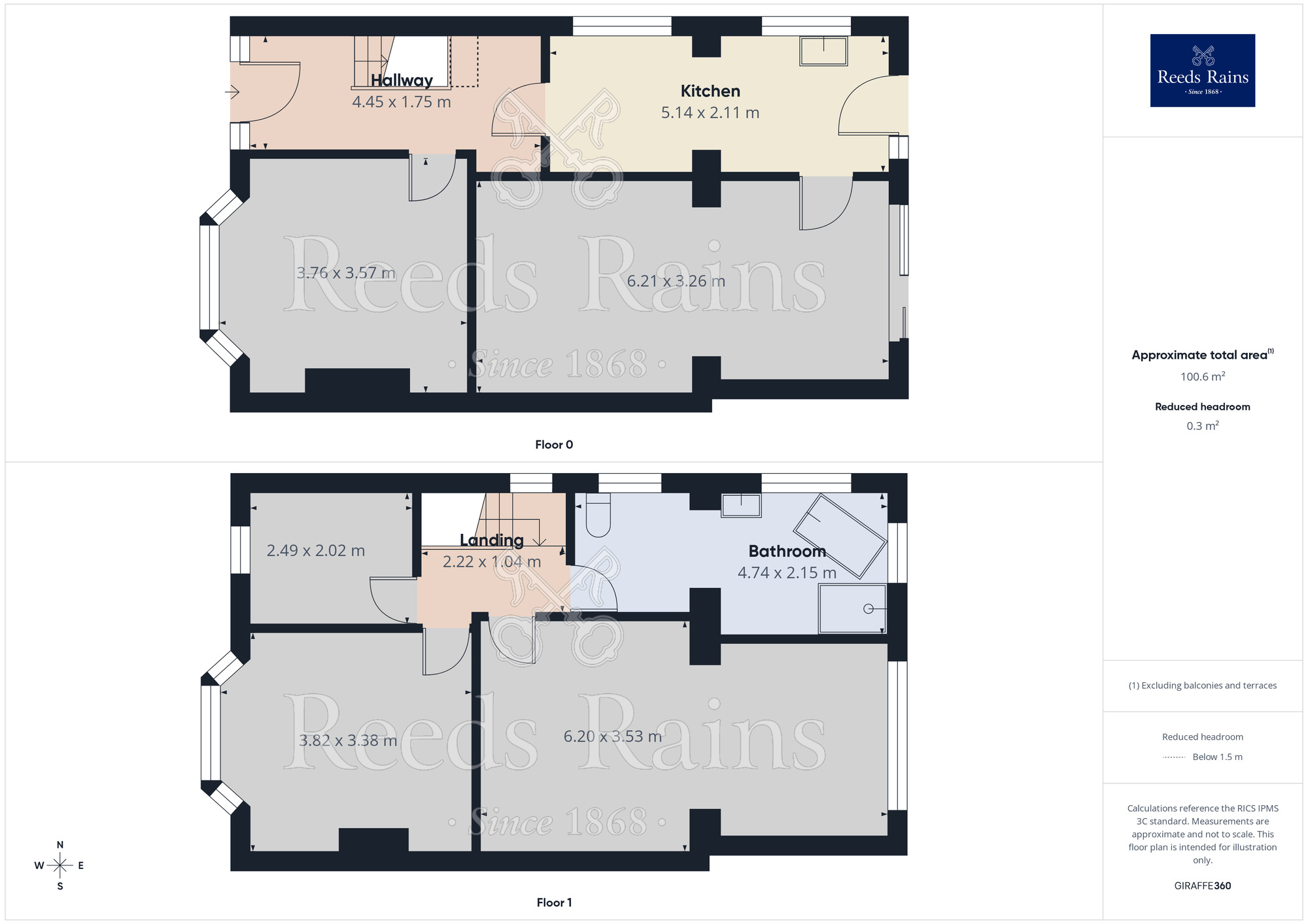 Floorplan of 3 bedroom Semi Detached House for sale, Alder Hey Road, St. Helens, Merseyside, WA10