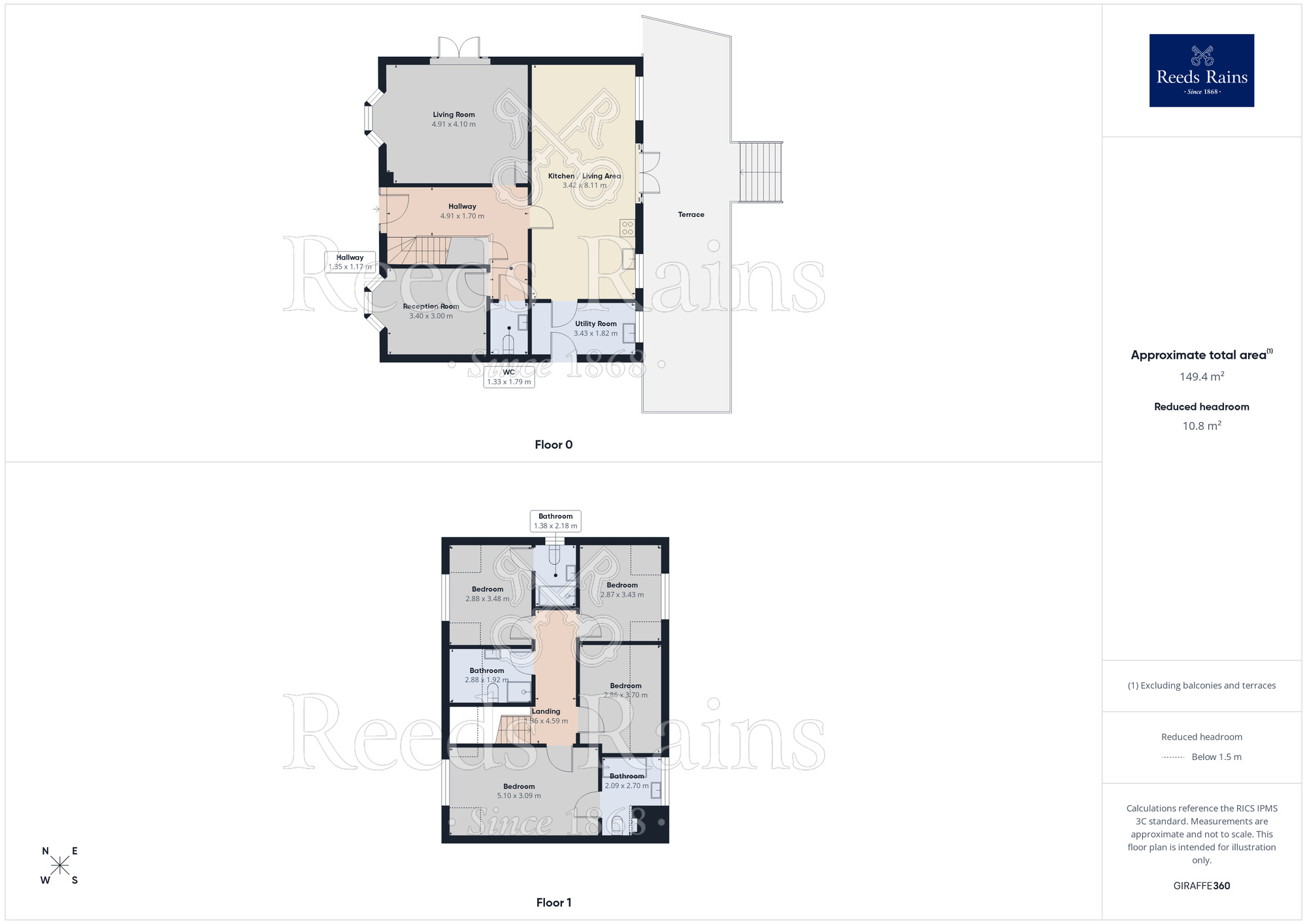 Floorplan of 4 bedroom Detached House for sale, Moss Bank Road, St Helens, Merseyside, WA11