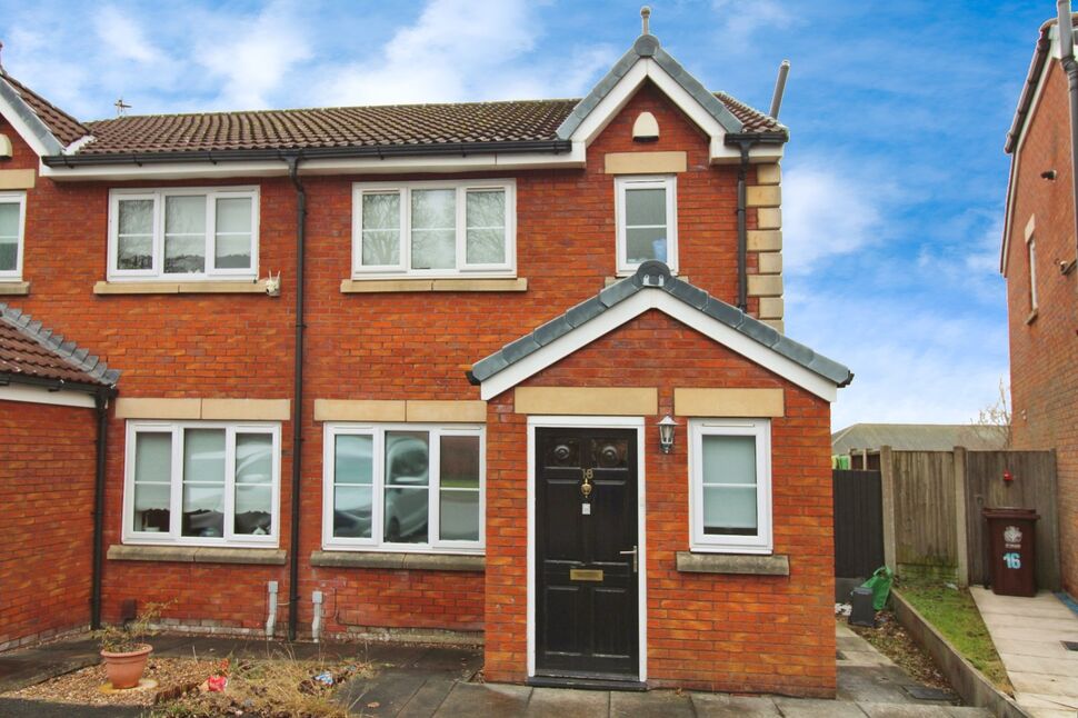 Main image of 3 bedroom Semi Detached House for sale, Polinda Gardens, St. Helens, Merseyside, WA10
