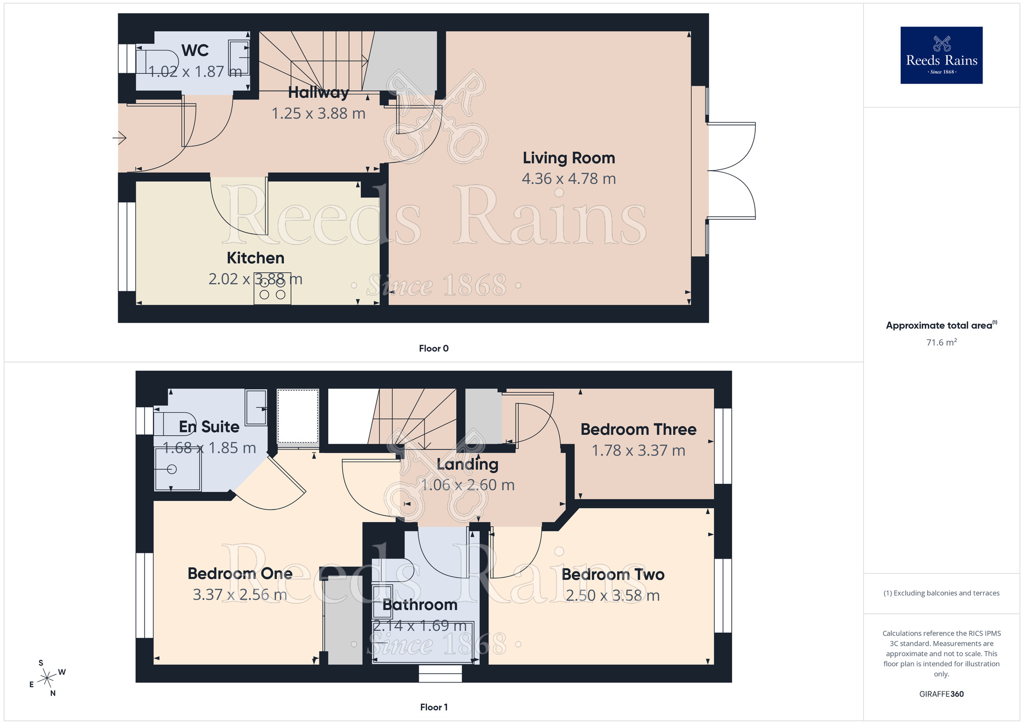 Floorplan of 3 bedroom Semi Detached House for sale, Stargate Close, St. Helens, Merseyside, WA9