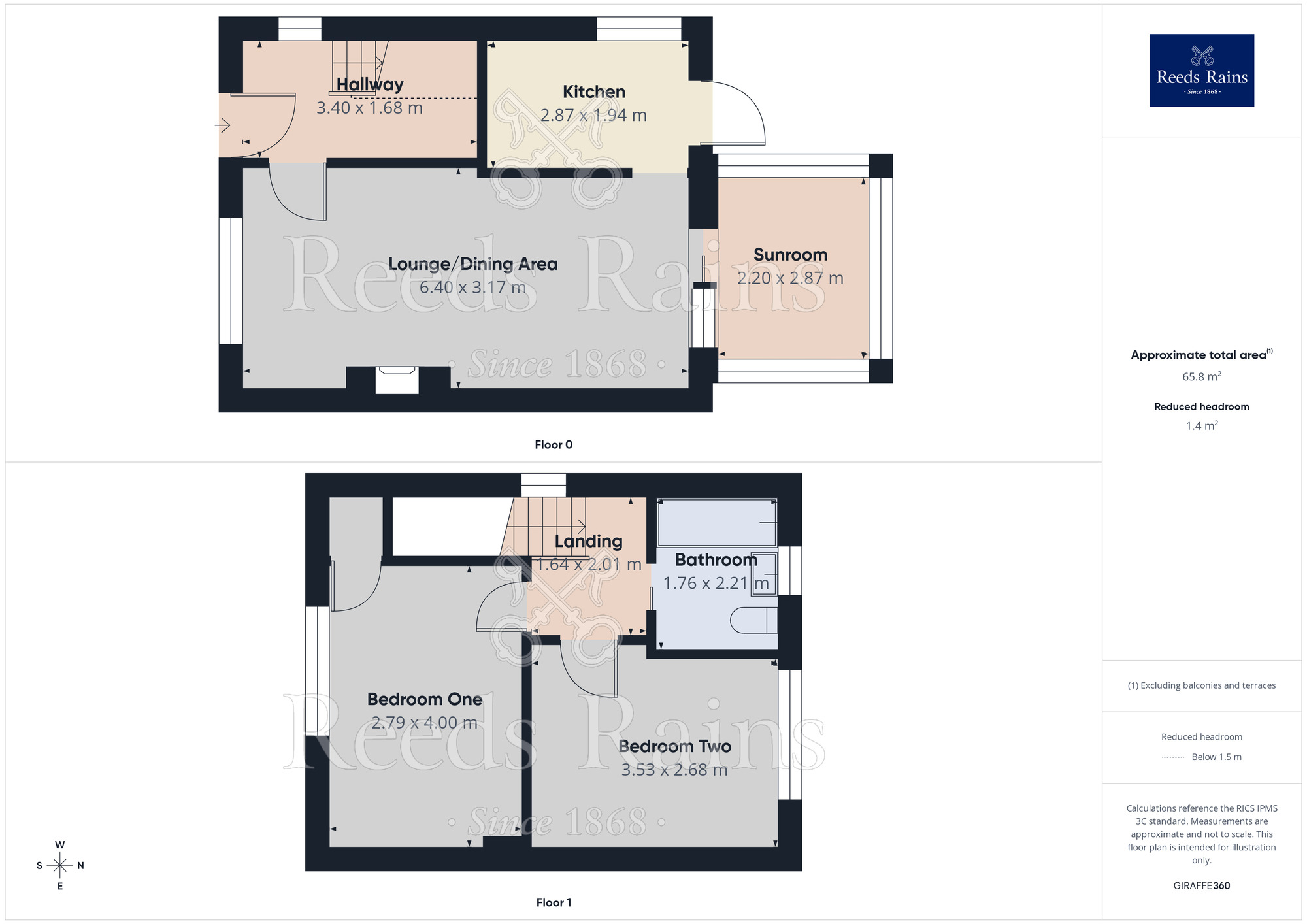 Floorplan of 2 bedroom End Terrace House for sale, Cartmell Avenue, Merseyside, WA10