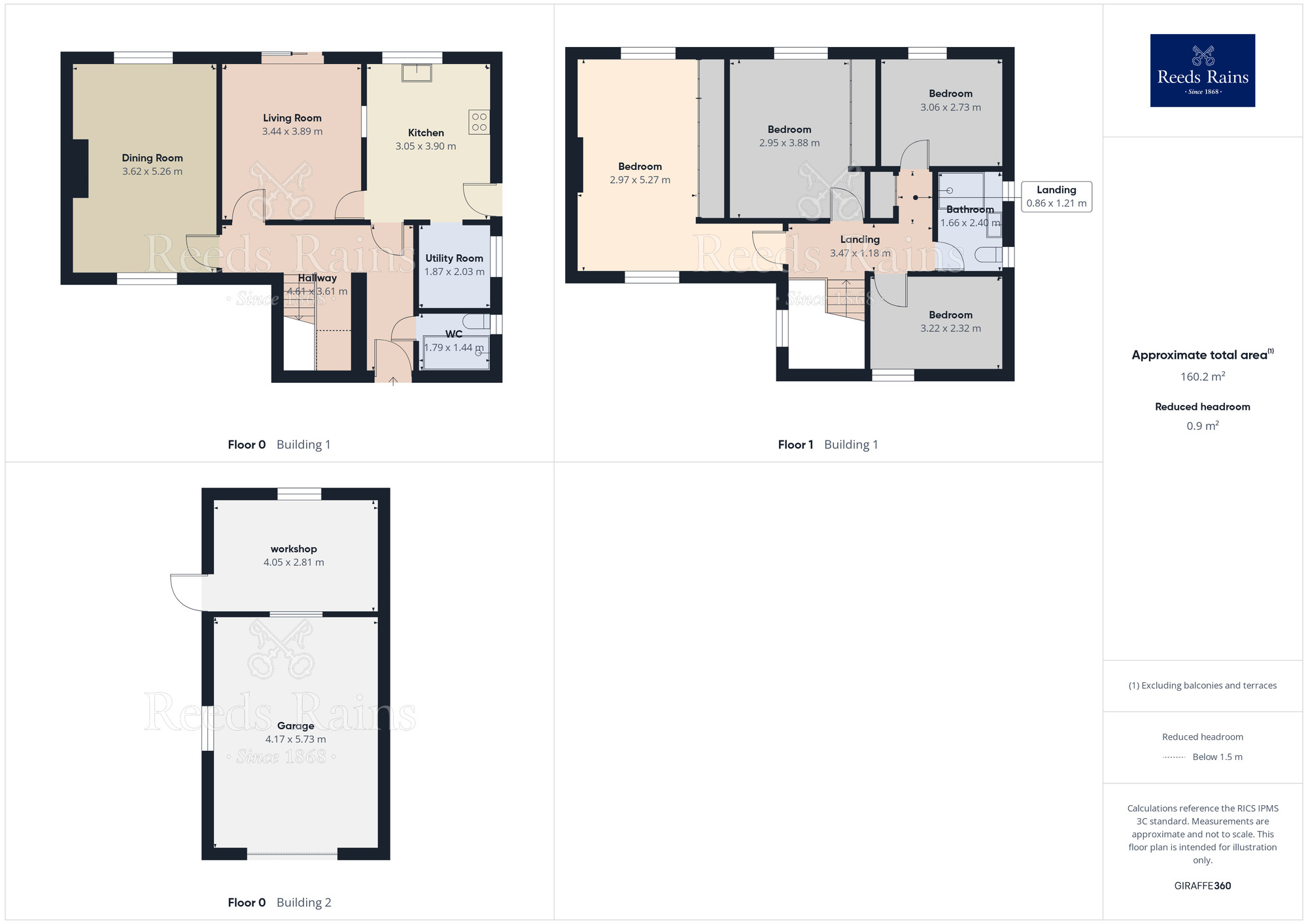 Floorplan of 4 bedroom Semi Detached House for sale, Mill Farm Close, Warrington, Cheshire, WA2