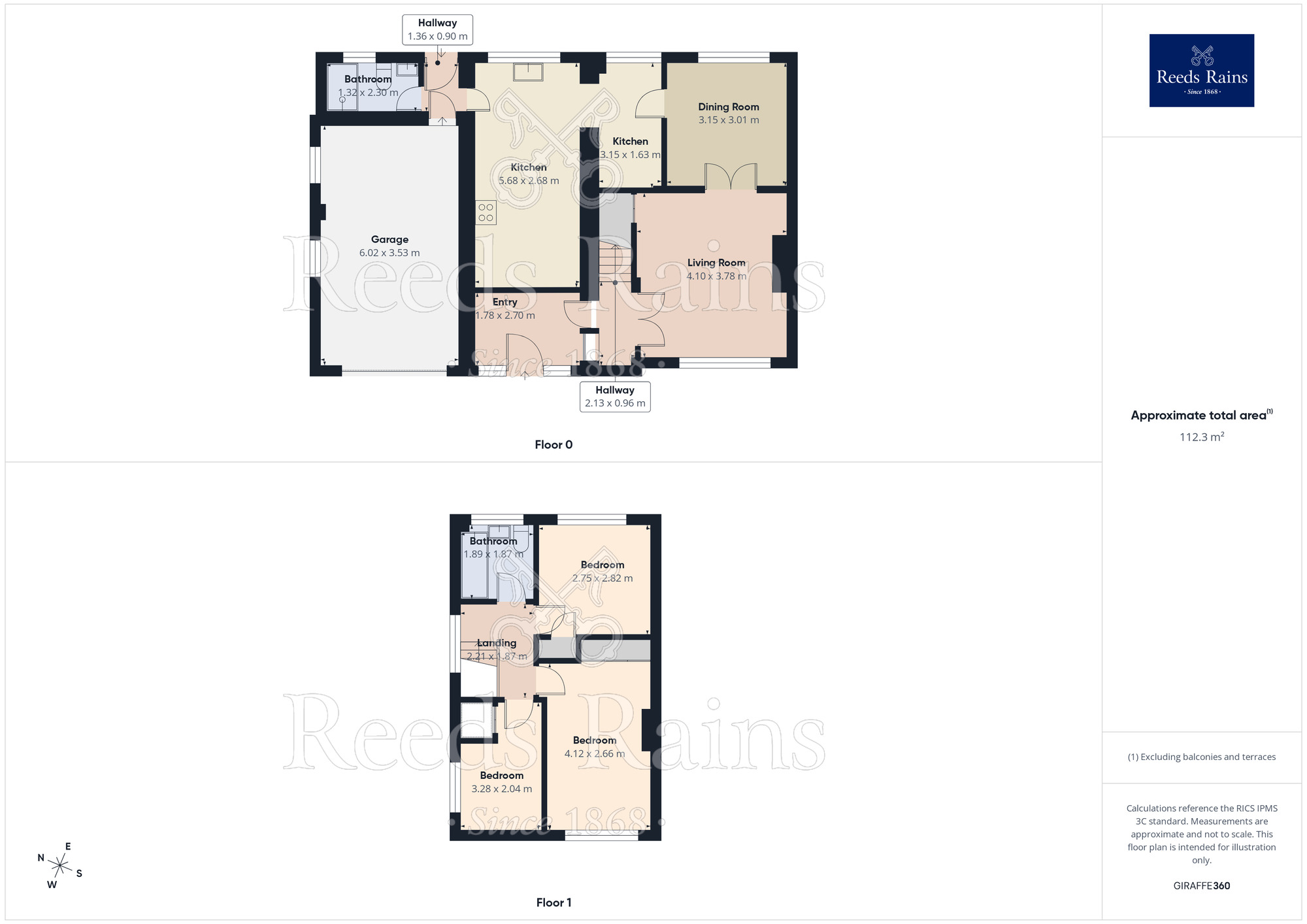 Floorplan of 3 bedroom Semi Detached House for sale, Neston Avenue, Clock Face, Merseyside, WA9