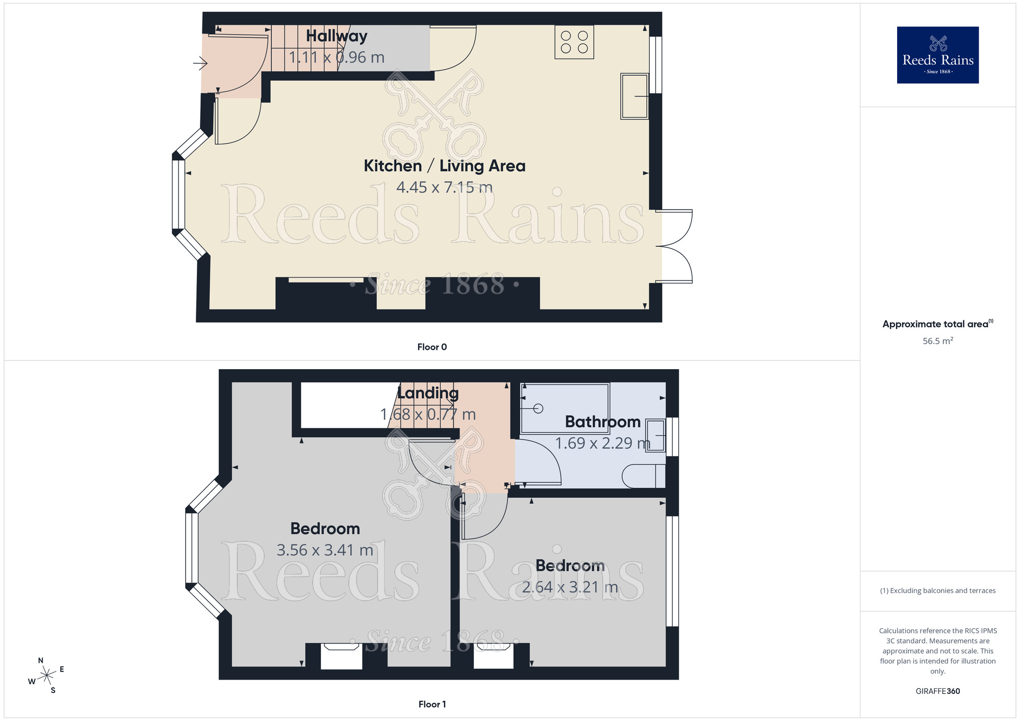 Floorplan of 2 bedroom Mid Terrace House for sale, Chadwick Road, St. Helens, Merseyside, WA11