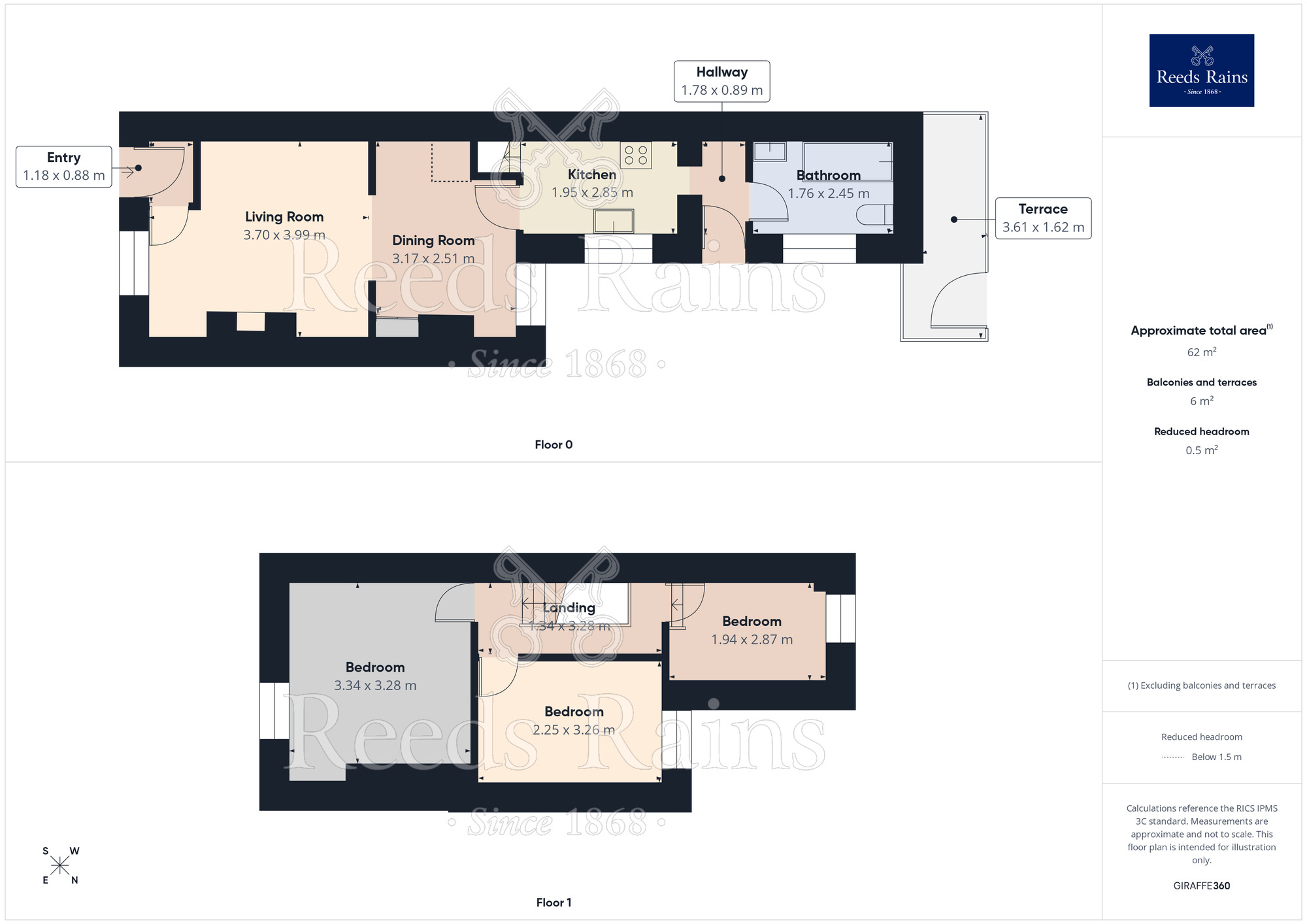 Floorplan of 3 bedroom Mid Terrace House for sale, Gaskell Street, St. Helens, Merseyside, WA9