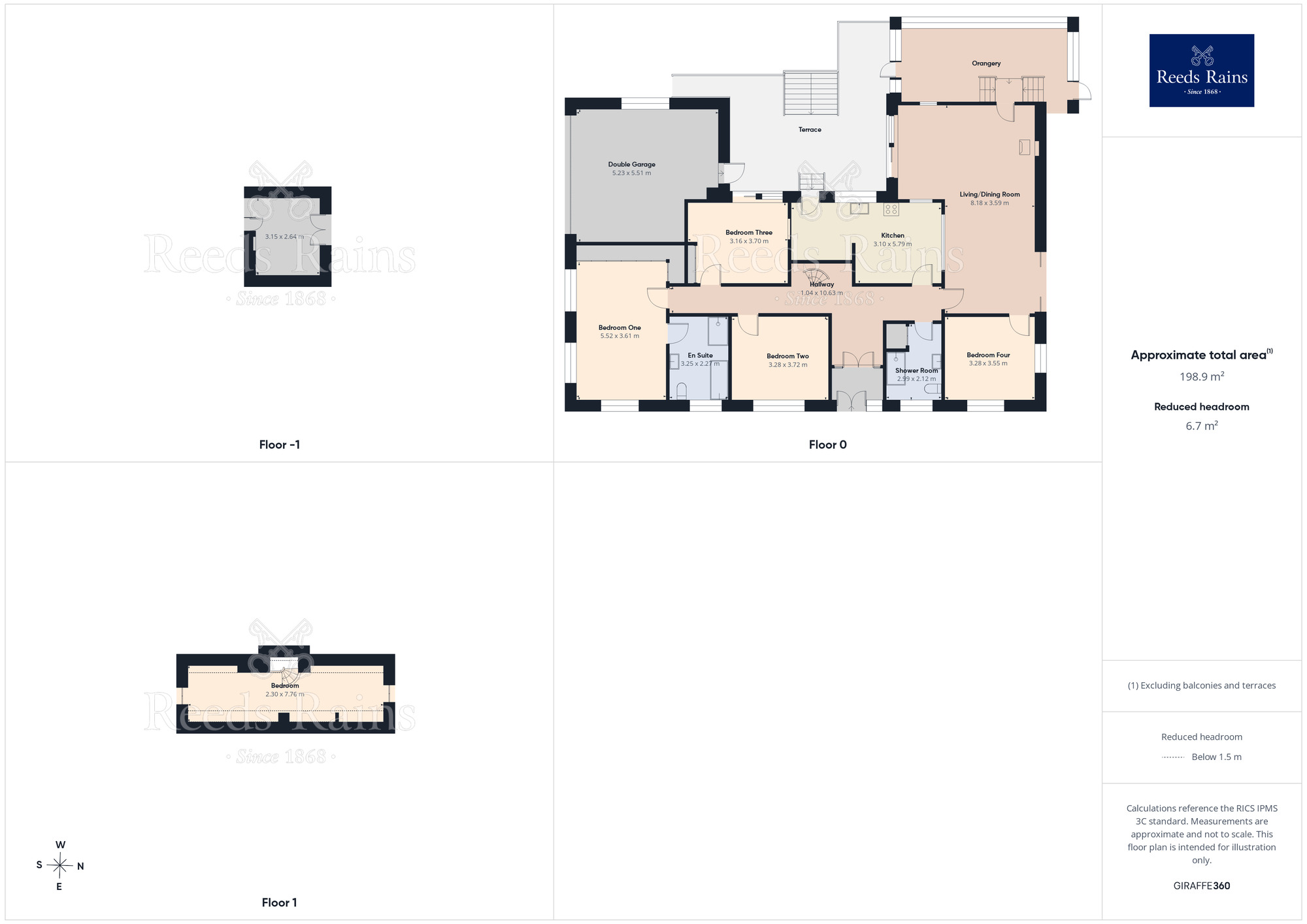 Floorplan of 5 bedroom Detached Bungalow for sale, Eccleston Gardens, St. Helens, Merseyside, WA10