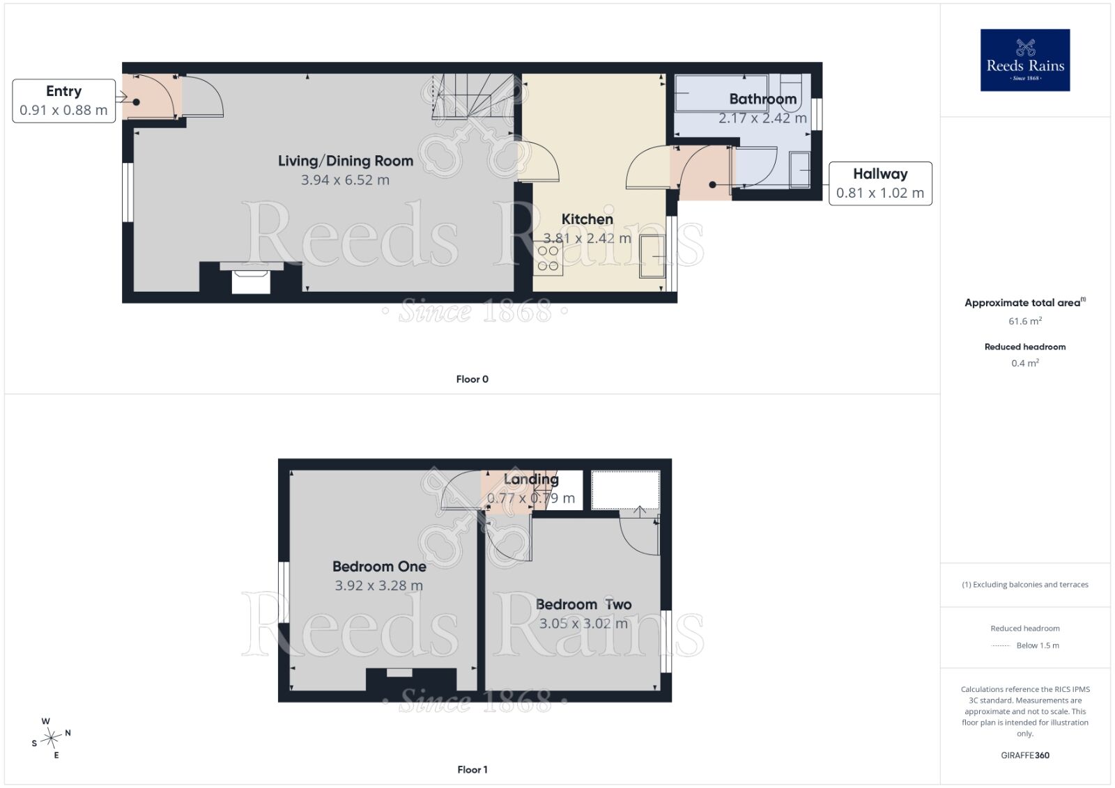 Floorplan of 2 bedroom Mid Terrace House for sale, Exeter Street, St. Helens, Merseyside, WA10