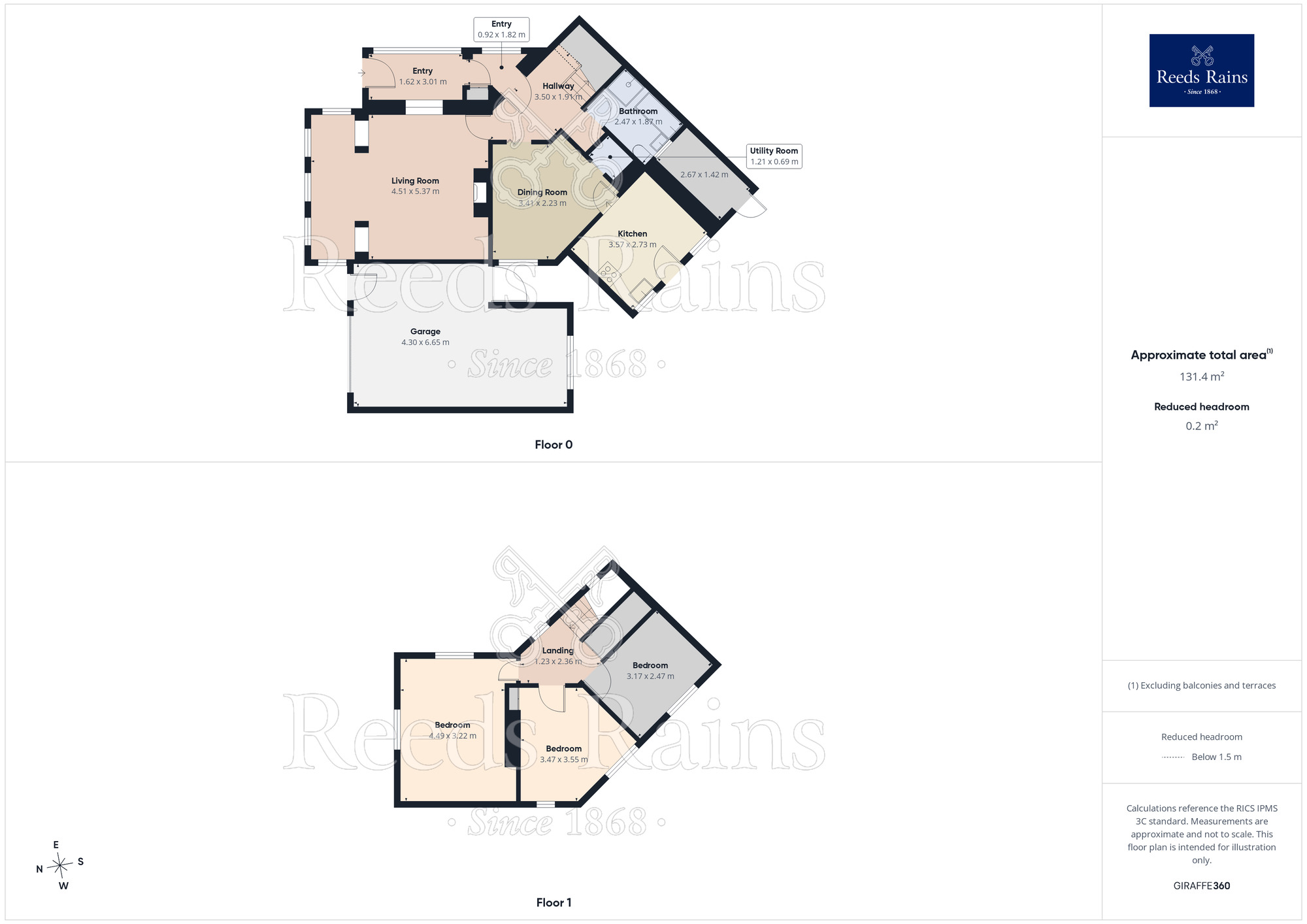 Floorplan of 3 bedroom Semi Detached House for sale, Lorton Avenue, St. Helens, Merseyside, WA11