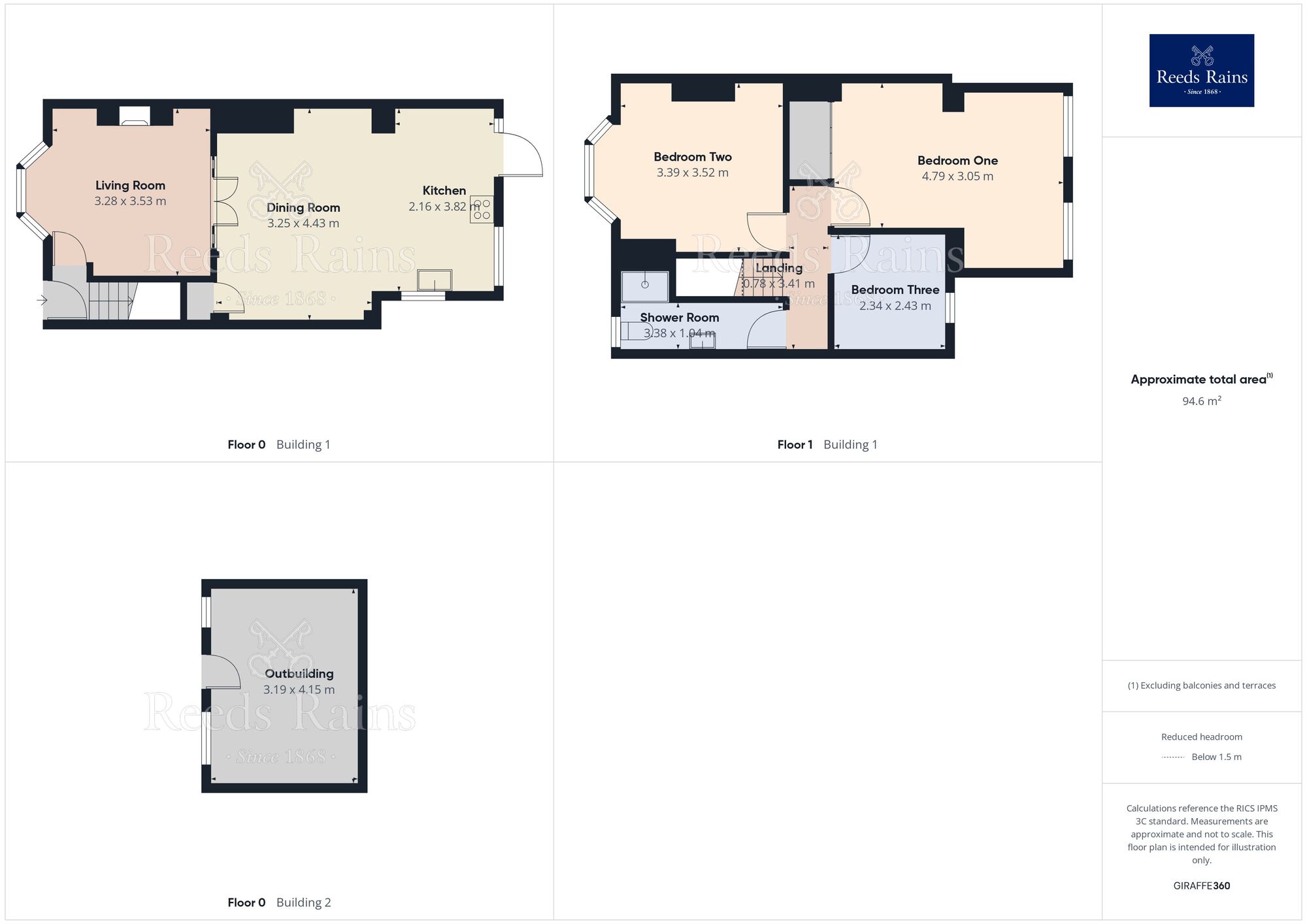 Floorplan of 3 bedroom Mid Terrace House for sale, Litherland Crescent, St. Helens, Merseyside, WA11