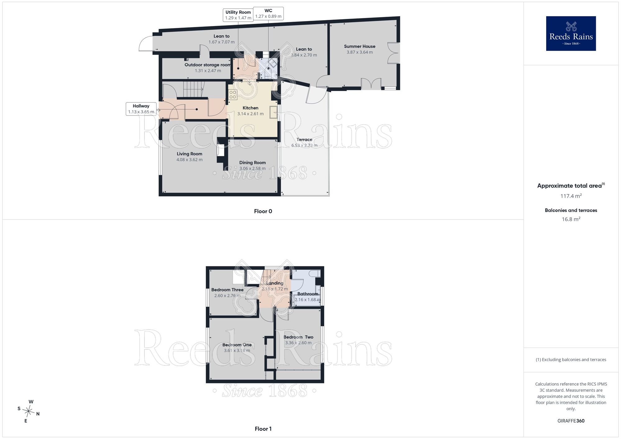 Floorplan of 3 bedroom Semi Detached House for sale, Grizedale Avenue, St. Helens, Merseyside, WA11