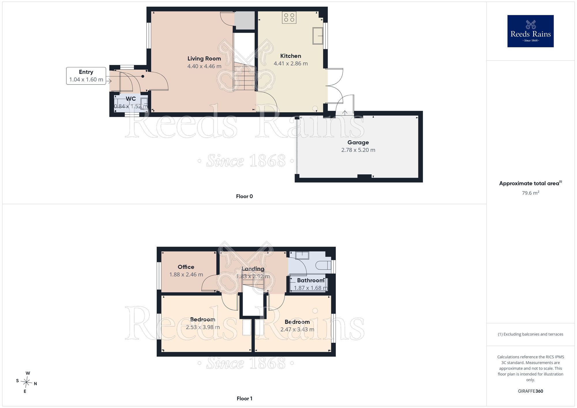 Floorplan of 3 bedroom Semi Detached House for sale, St. Peters Way, St. Helens, Merseyside, WA9