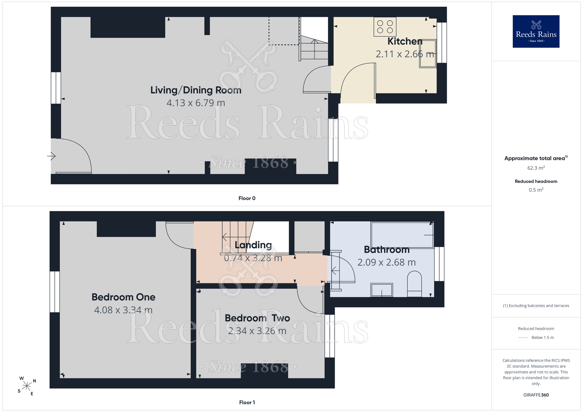 Floorplan of 2 bedroom Mid Terrace House for sale, Kitchener Street, St. Helens, Merseyside, WA10