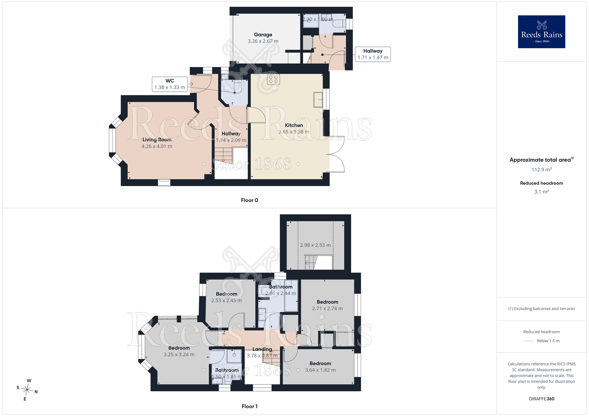 Floorplan of 4 bedroom Detached House for sale, Celandine Way, St. Helens, Merseyside, WA9