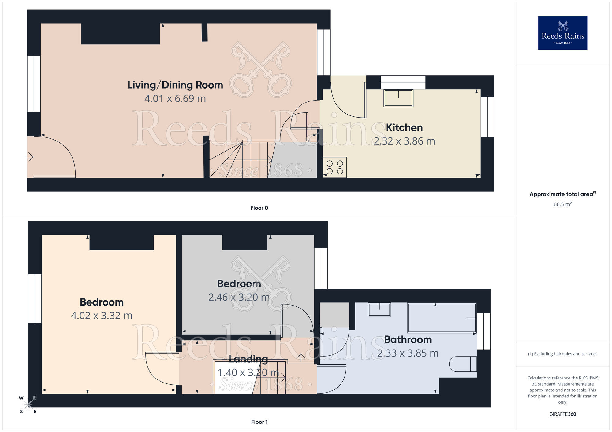 Floorplan of 2 bedroom Mid Terrace House for sale, Elephant Lane, St. Helens, Merseyside, WA9