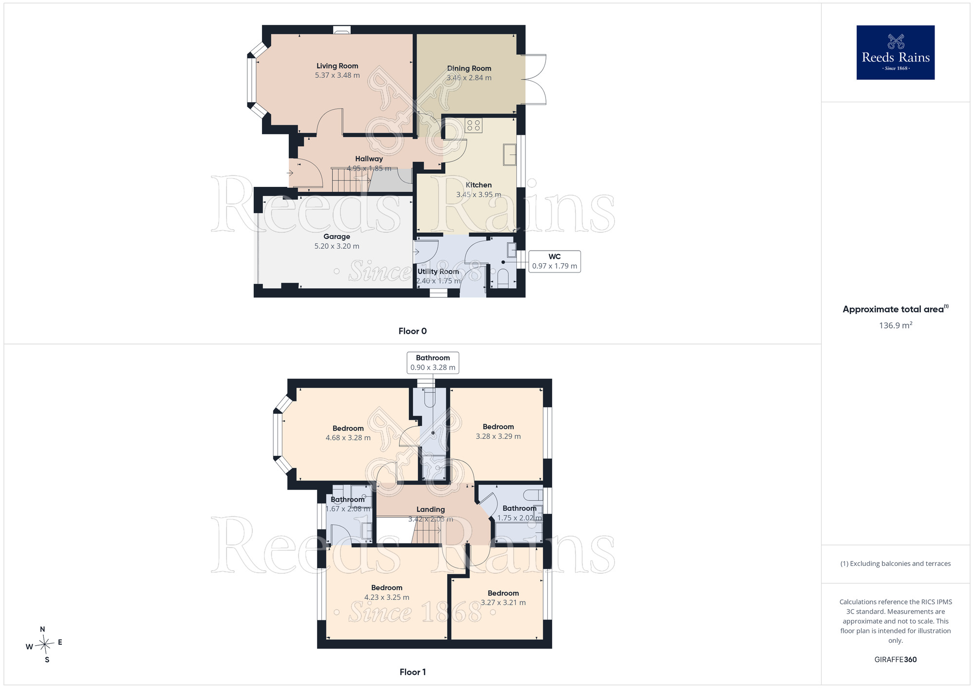 Floorplan of 4 bedroom Detached House for sale, The Beeches, Sutton Leach, Merseyside, WA9