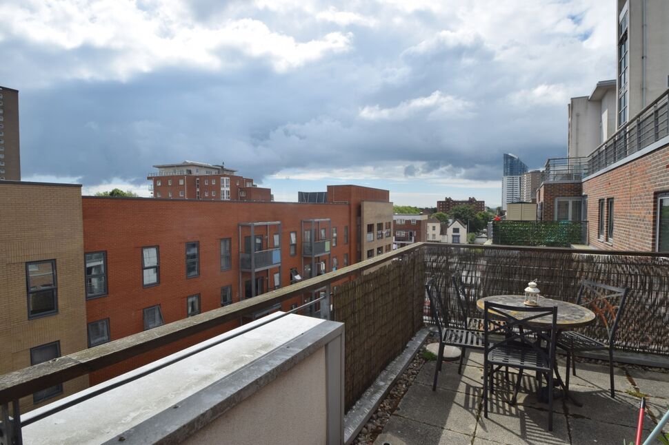 Good Sized Balcony With VIews