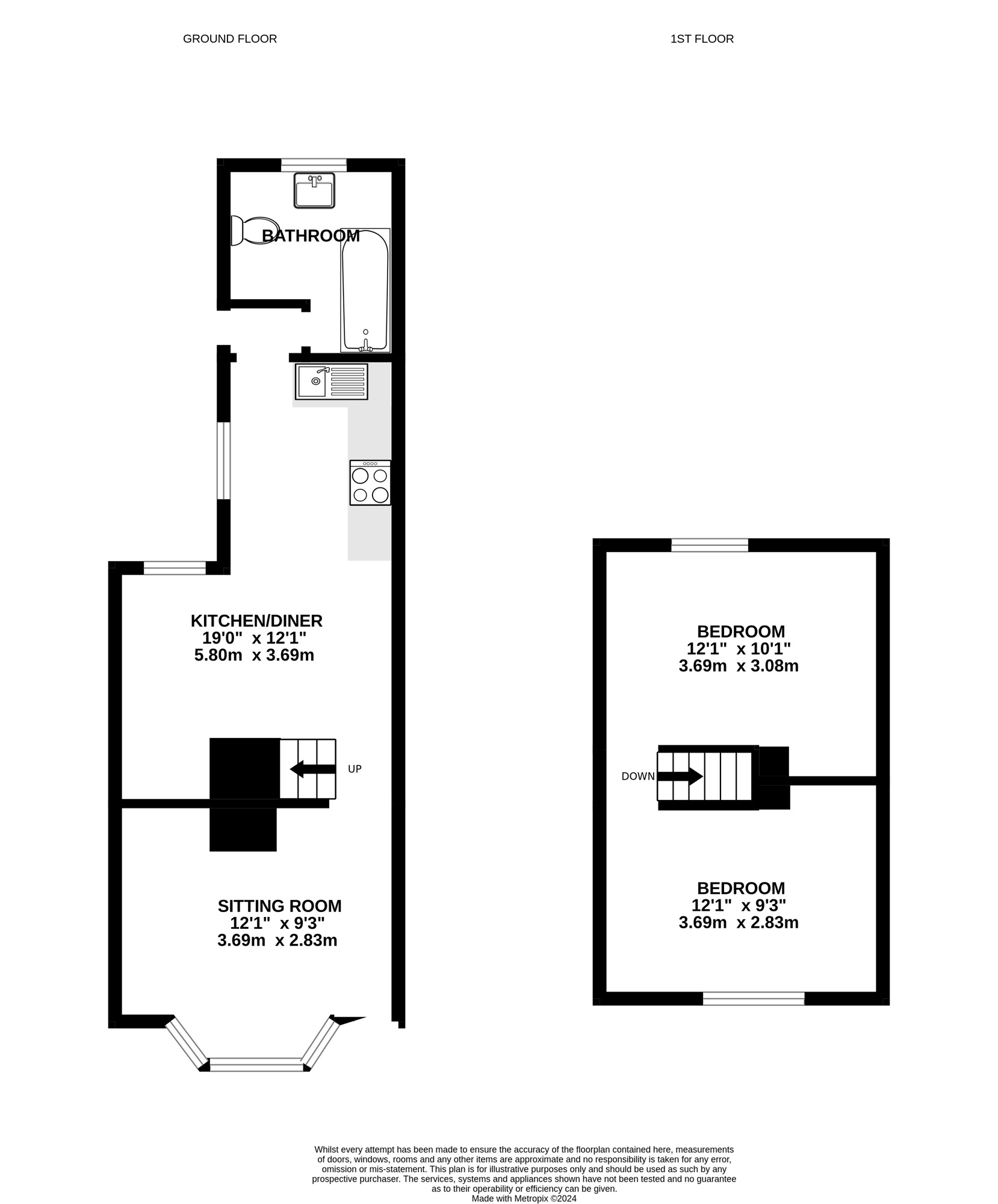 2 bedroom Mid Terrace House for sale, Sutherland Road, Southsea, PO4