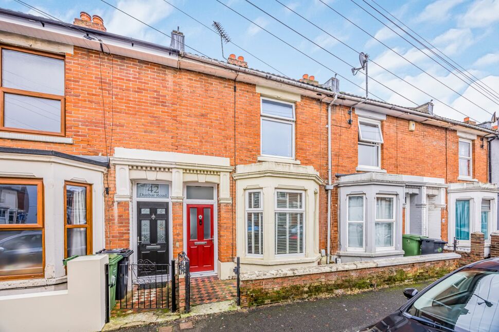 Main image of 2 bedroom Mid Terrace House for sale, Dunbar Road, Southsea, Hampshire, PO4
