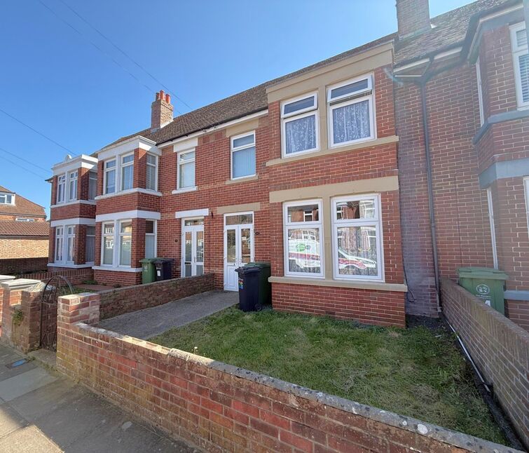 Main image of 3 bedroom Mid Terrace House for sale, Mansvid Avenue, Drayton, Hampshire, PO6