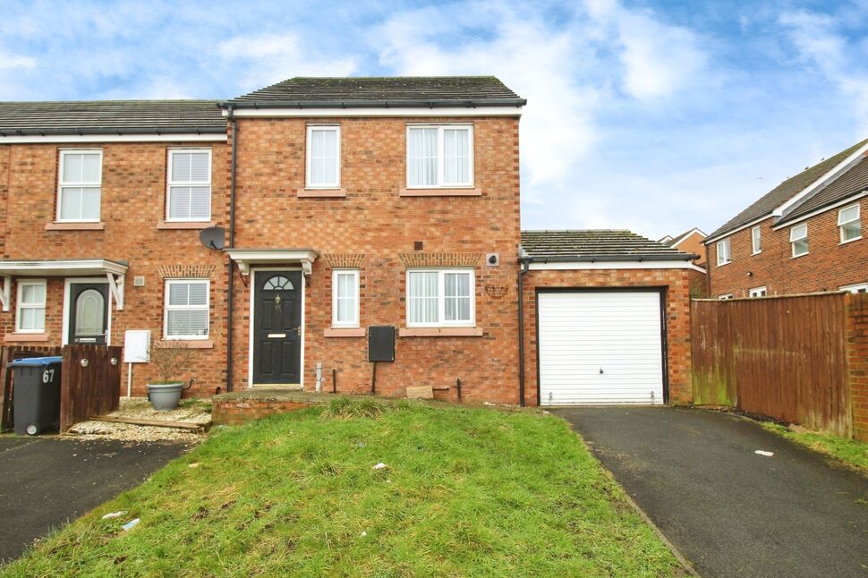 3 bedroom End Terrace House for sale, Orwell Gardens, Stanley, DH9 £