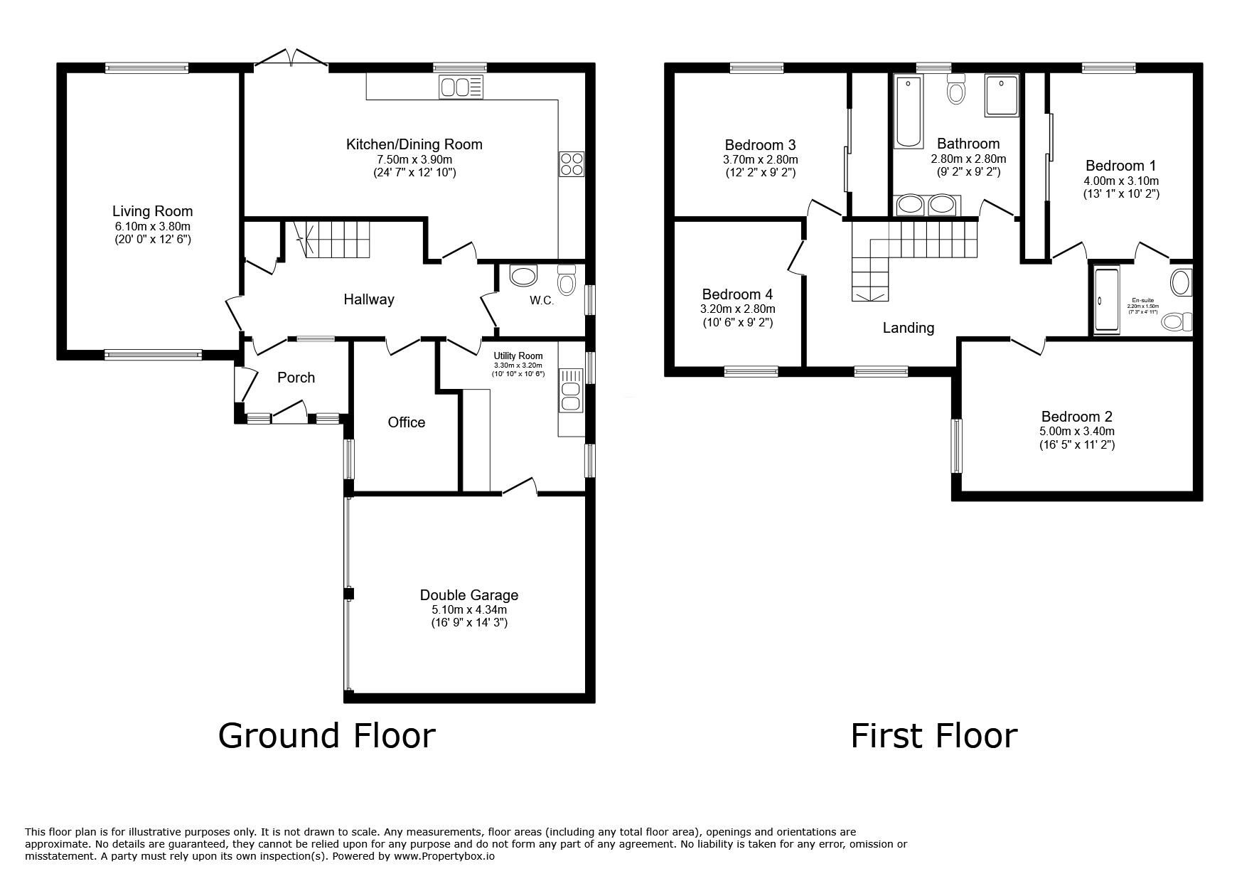 Floorplan of 4 bedroom Detached House for sale, Holmside Lane, Burnhope, Durham, DH7