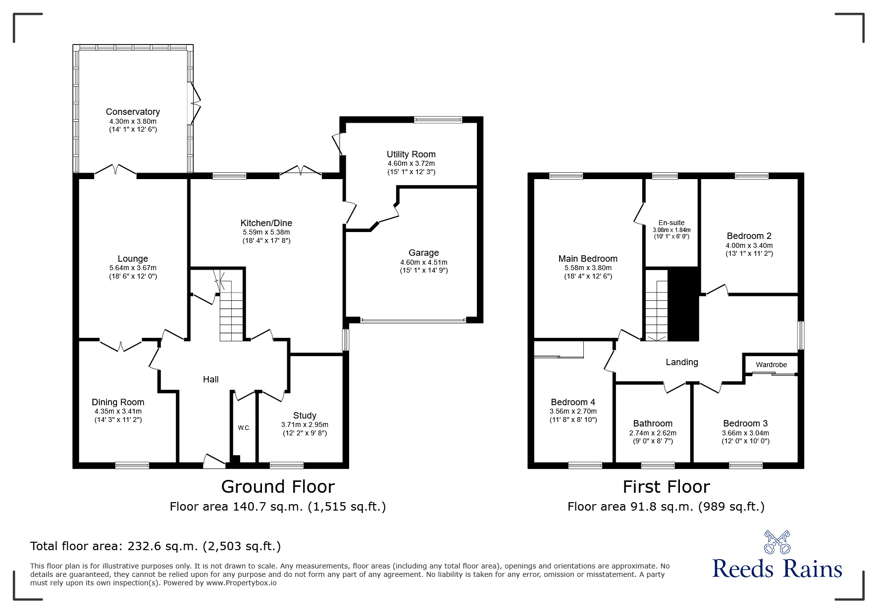 Floorplan of 4 bedroom Detached House for sale, St. Johns Mews, Burnhope, Durham, DH7