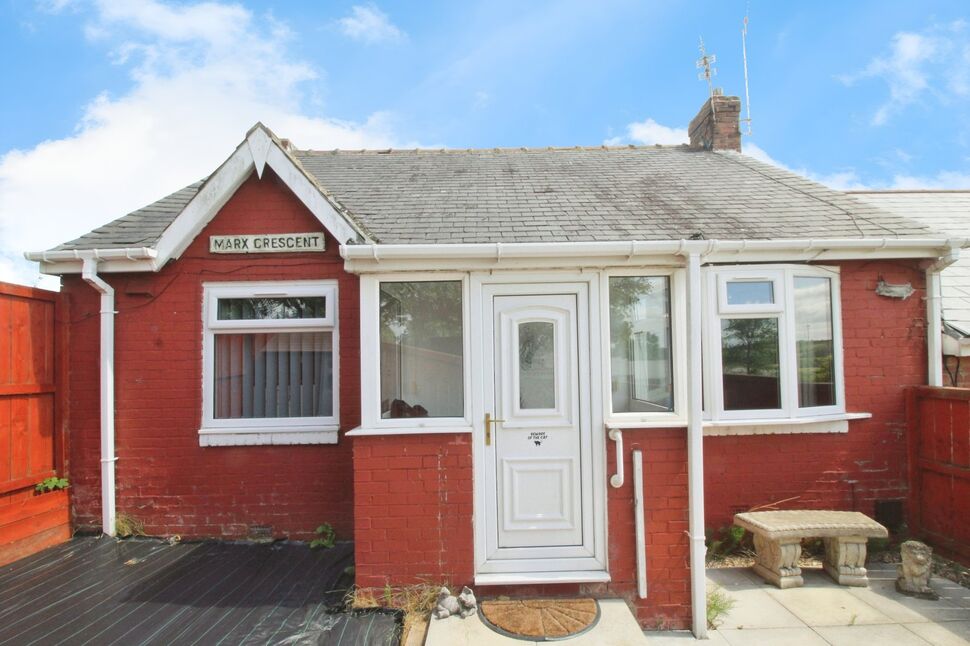 Main image of 2 bedroom End Terrace Bungalow for sale, Marx Crescent, Stanley, Durham, DH9