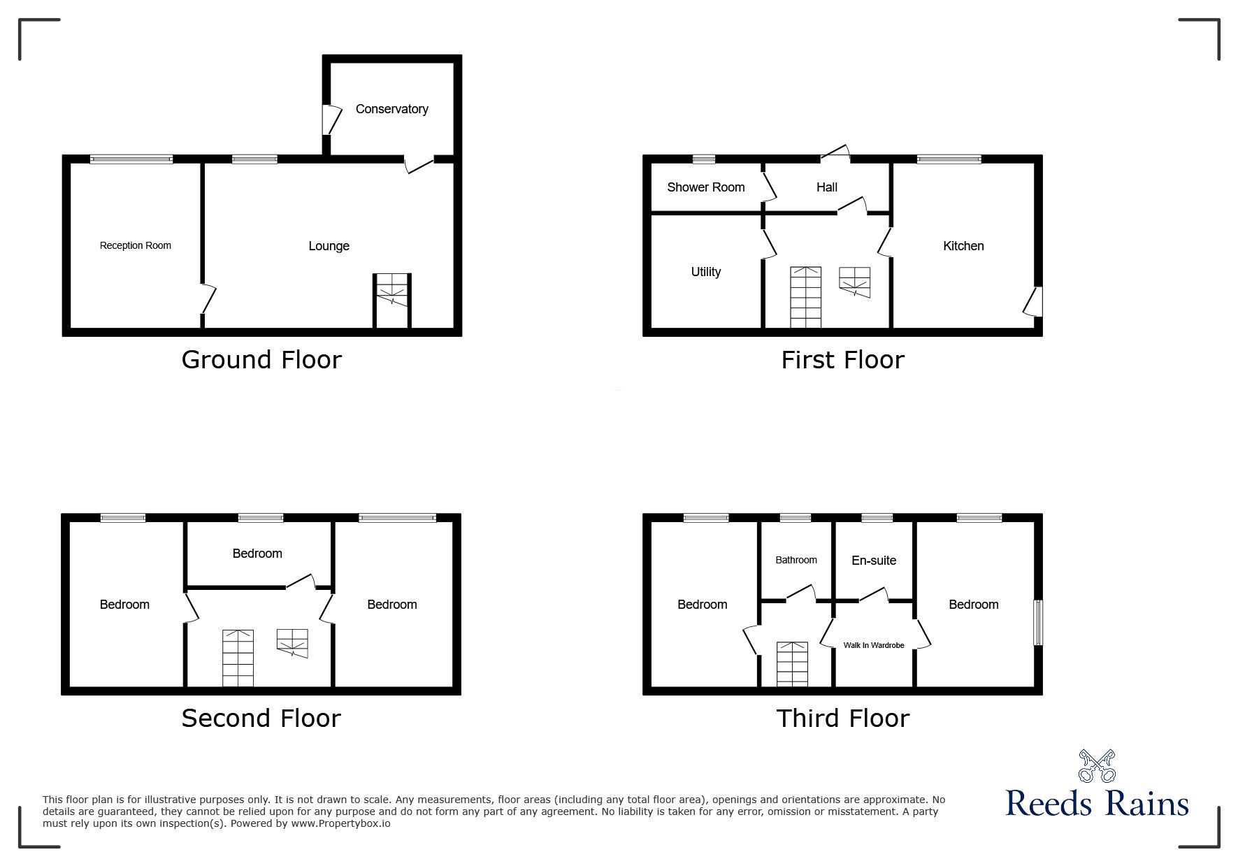 Floorplan of 5 bedroom Detached House for sale, Sunnidale, Whickham, Tyne and Wear, NE16