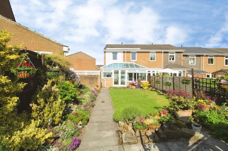 Main image of 3 bedroom End Terrace House for sale, Scafell Court, Stanley, Durham, DH9