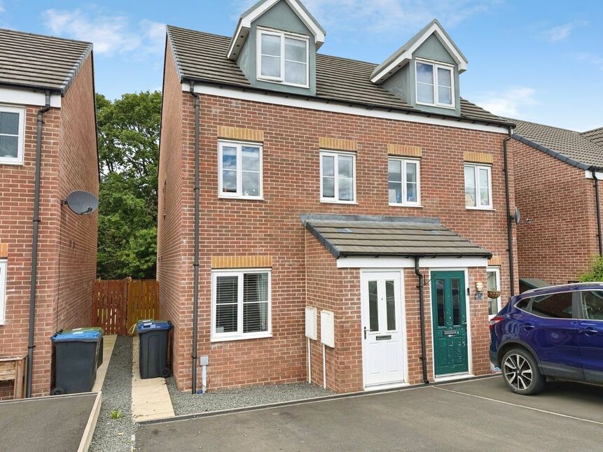 Main image of 3 bedroom Semi Detached House for sale, Wooler Drive, The Middles, Durham, DH9