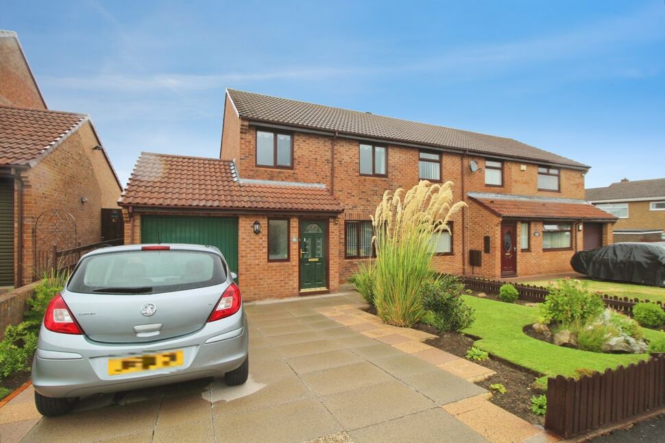 Main image of 3 bedroom Semi Detached House for sale, Bourne Court, County Durham, DH9