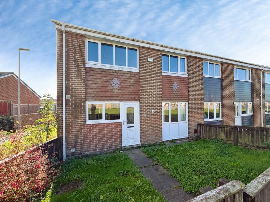 Main image of 3 bedroom End Terrace House for sale, Eastfields, Stanley, Durham, DH9