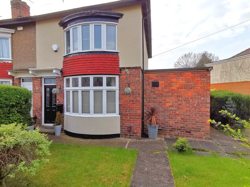 Main image of 2 bedroom End Terrace House for sale, Craigweil Crescent, Stockton-on-Tees, Durham, TS19
