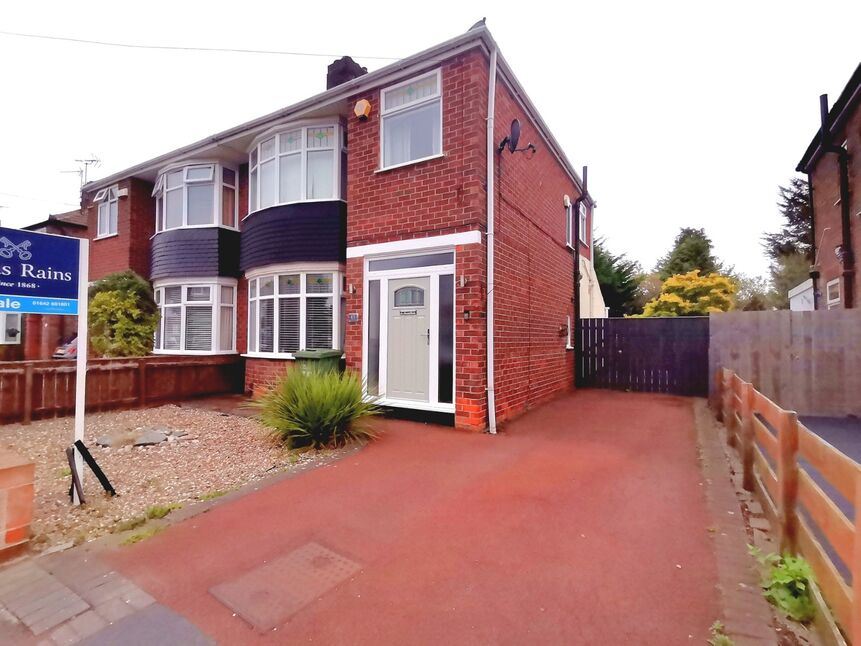 Main image of 3 bedroom Semi Detached House for sale, Whitton Road, Stockton-on-Tees, Durham, TS19
