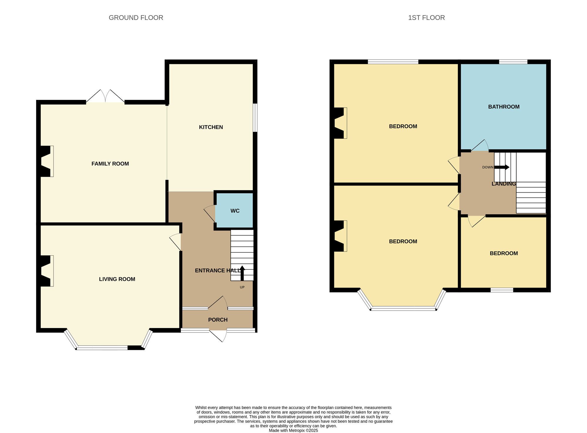 Floorplan of 3 bedroom Semi Detached House for sale, Harlsey Road, Stockton-on-Tees, Durham, TS18