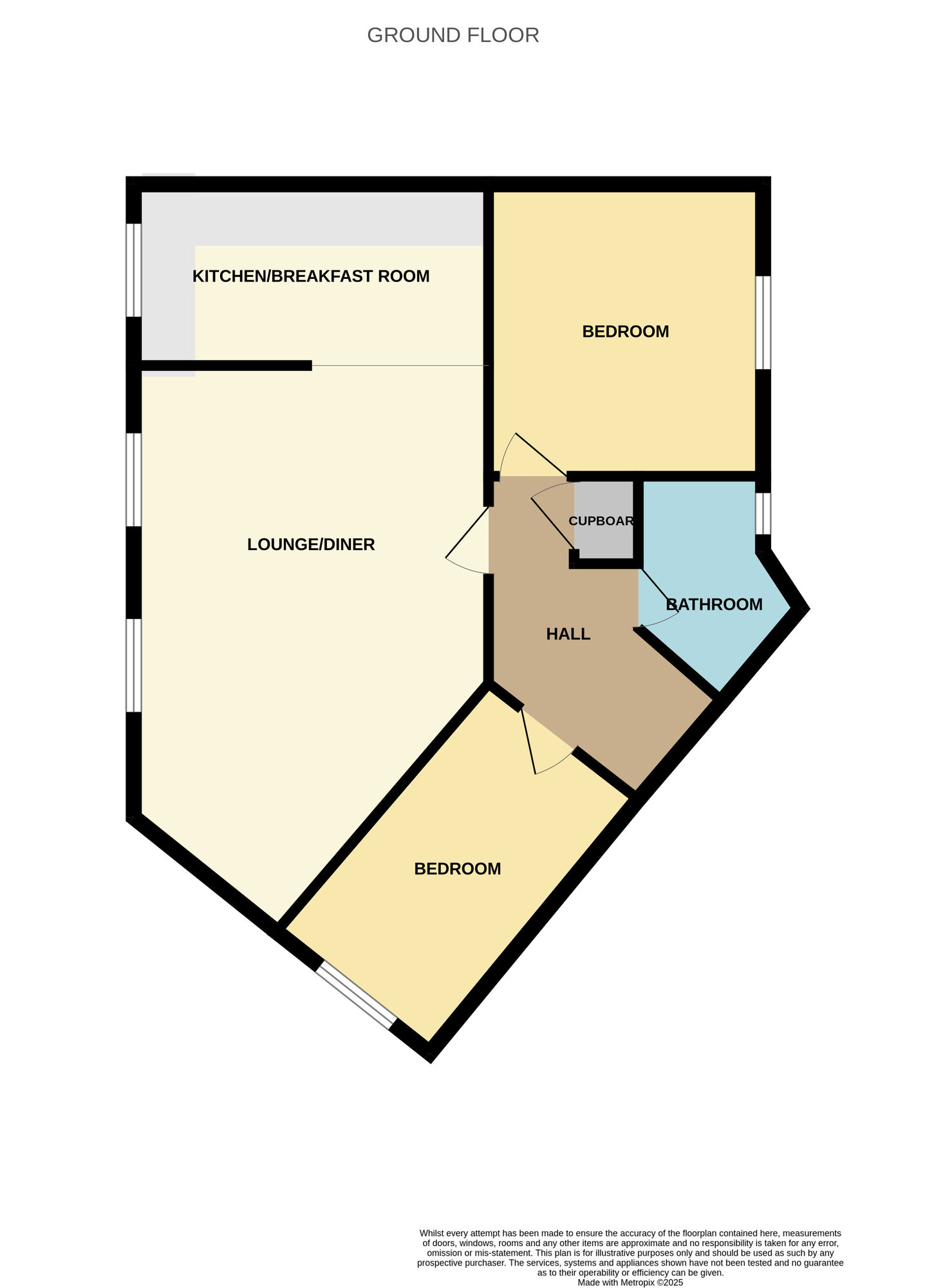 Floorplan of 2 bedroom  Flat to rent, Hillbrook Crescent, Ingleby Barwick, Durham, TS17