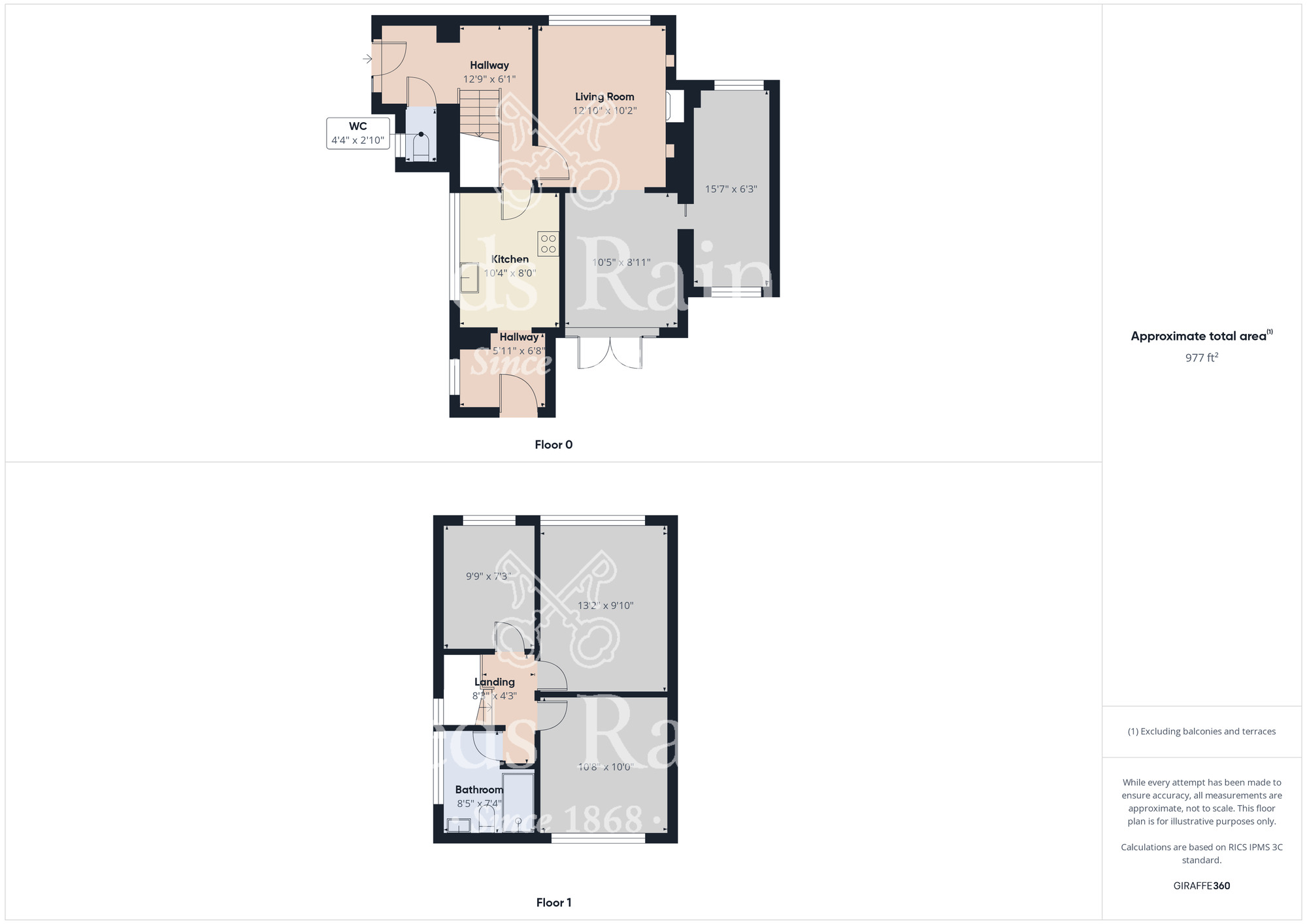Floorplan of 3 bedroom Detached House for sale, Greymouth Close, Stockton-on-Tees, TS18