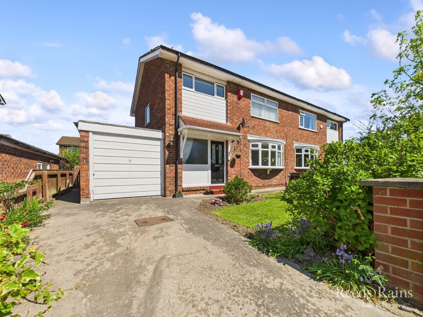 Main image of 3 bedroom Semi Detached House for sale, Branksome Grove, Stockton-on-Tees, Durham, TS18