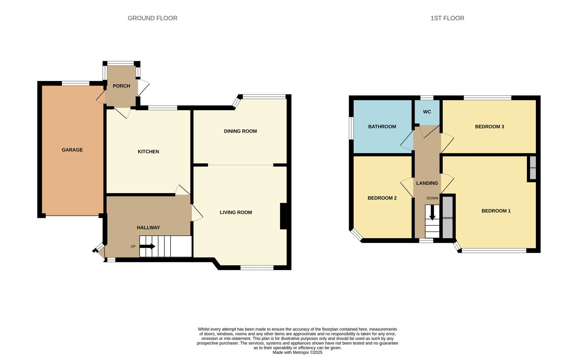 Floorplan of 3 bedroom Semi Detached House for sale, Harlsey Road, Stockton-on-Tees, Durham, TS18