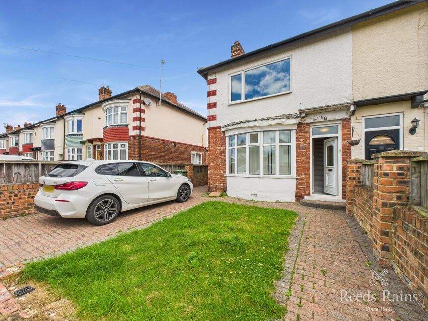 Main image of 2 bedroom End Terrace House for sale, Craigweil Crescent, Stockton-on-Tees, Durham, TS19